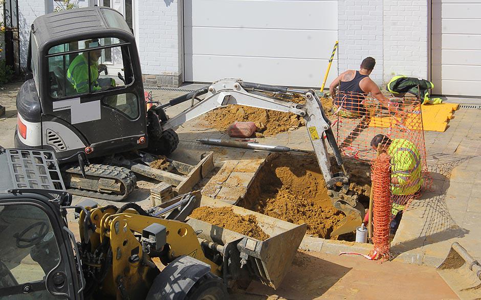 travaux assainissement Saint-Ouen-l'Aumône